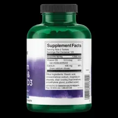 Swanson Calcium Citrate and Vitamin D 250 Tablets