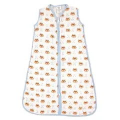 Luvable Friends Baby Boy Sleeveless Muslin Cotton Sleeping Bag, Sack, Blanket, Wild Free Muslin