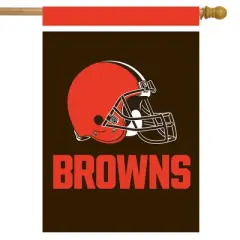 Briarwood Lane Cleveland Browns House Flag NFL Licensed 28" x 40"