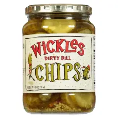 Wickles Dirty Dill Chips - Case of 6/24 oz