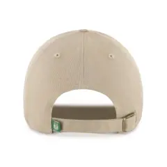 NBA Milwaukee Bucks Khaki Clean Up Hat: Cotton Twill, Adjustable Strap