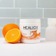 Healios Oral Supplement Powder for Mouth Sores - Orange Flavor, 11.7 oz Jar, 1 Count