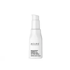 Acure Brightening Vitamin C & Ferulic Acid Oil Free Serum For Face - 1 fl oz
