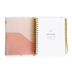 lake + loft Terrazzo Blush 17-month 2025 Reverie Planner