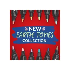 Sharpie 12ct Creative Markers Bullet Tip Water-Based Acrylic Markers Earth Tones