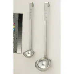HIC 18/8 Stainless Steel Single-Piece Kitchen and Sauce Ladle, 1 ounce