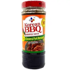 CJ Korean BBQ Sauce Chicken & Pork Marinade 17.6 Oz. (Pack of 2)