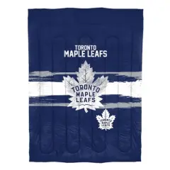 Sweet Home Collection NHL Toronto Maple Leafs Comforter & Pillow Sham Set