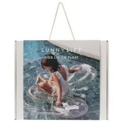 Sunnylife Kids Lie-On Float - Butterfly Glitter, Inflatable Pool Ride-On