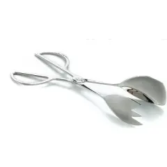 Jiallo  10" Stainless Steel Scissor Salad Tongs