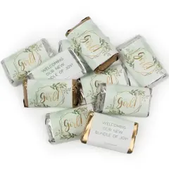 Girl Baby Shower Candy Chocolate Party Favors  Goodie Bag Filler or Candy Buffet Supplies - Botanicals