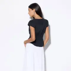 Women's Mini Cap Sleeve Button-Front Blouse - Wild Fable&trade;