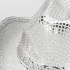 Adult Disco Cowboy Hat Costume Headwear - Hyde and EEK! Boutique&trade; Silver