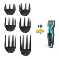 Oneisall DTJ001 Dog Hair Trimmer 6Pcs Attachment Guide Comb Guards Replacement