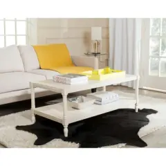 Bela Coffee Table - White - Safavieh