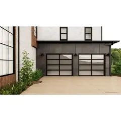 Urban Ambiance Luxury Industrial Outdoor Wall Sconce 10.5''H x 12''W,  Midnight Black Finish,  Pittsburgh Collection, UHP1363