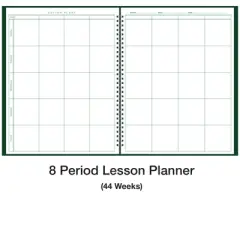 Ward Ward 8 Period Teacher Lesson Plan / Assignment Book (44 Weeks)