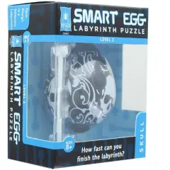 University Games Smart Egg 1-Layer Level 1 Labyrinth Puzzle | Skull