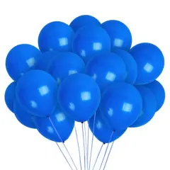 Treasures Gifted Royal Blue Balloons - 12 Inch Latex Balloons - 36 Pack