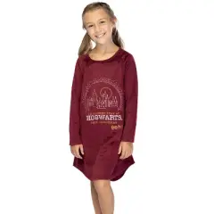 Harry Potter Nightgown I'd Rather Stay At Hogwarts This Christmas Girl's Pajamas