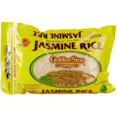 Golden Star Jasmine Rice - 12 pack, 2 lb
