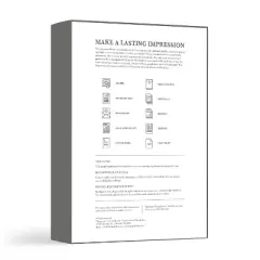 Southworth 25% Cotton Business Paper White 24 lbs. Wove 8-1/2 x 11 500/Box FSC 404C