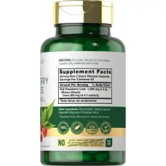 Carlyle Red Raspberry Leaf 1200mg | 120 Capsules