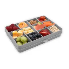 Melii Snackle Box - 48oz - Gray
