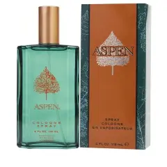 Aspen By Coty Men Bergamot, Galbanum, Green Notes, Coriander, Cyclamen Cologne Spray 4 Oz