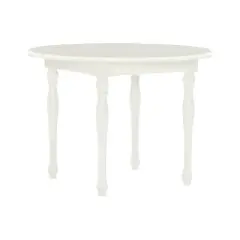 3pc Londyn Table and Chairs Set White - Powell