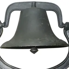 Yard Tuff YTF-22LB Large Decorative Collectible Cast Iron Metal Farm Dinner Bell