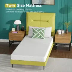 BestMassage 6 Inch Mattress Gel Memory Foam Mattress Medium Firmness Mattresses for Cool Sleep & Pressure Relief CertiPUR-US Certified