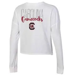 NCAA South Carolina Gamecocks Women's White Long Sleeve T-Shirt