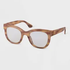 Women's Cateye Blue Light Filtering Glasses - A New Day&trade; Tan