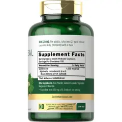 Carlyle Goldenseal Root 1000mg | 200 Capsules