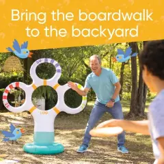 Hearthsong Boardwalk Toss Game For Outdoor Family Fun and Competitive Sport, 5&rsquo;L x 5.25&rdquo;W x 5.25&rsquo;H