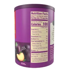 Sun-Maid California Sun-Dried Fruit Whole Pitted Prunes Canister - 16oz