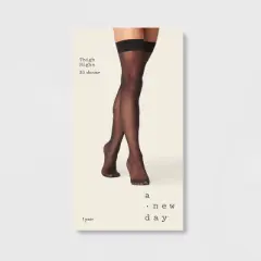Women's 20D Sheer Thigh Highs - A New Day&trade;