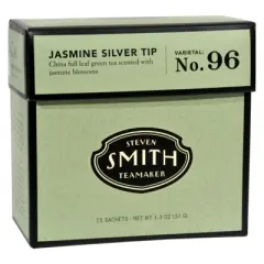 Smith Teamaker Jasmine Silver Tip Tea - Case of 6/15 Bags