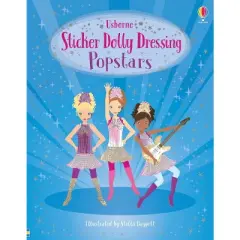 Sticker Dolly Dressing Popstars - by  Lucy Bowman (Paperback)