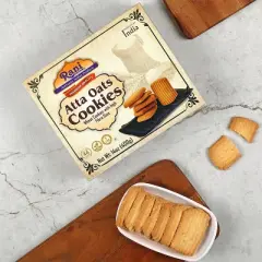 Atta Oats Cookies - 14oz (400g) - Rani Brand Authentic Indian Products