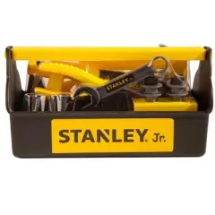 Red Tool Box Stanley Jr. Plastic Toolbox Set