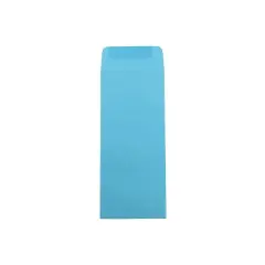 JAM Paper #12 Policy Business Colored Envelopes 4.75 x 11 Blue Recycled 3156401