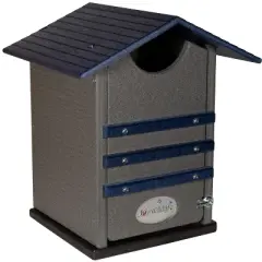 Ultimate Poly Screech Owl or Saw-Whet Owl House Nesting Box