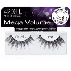 Ardell Professional Mega Volume Lashes #66467 - 253 (PACK OF 3) Dramatic, Intense Volume Lashes