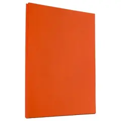 JAM PAPER Colored 24lb Paper - 8.5 x 11 - Orange Recycled - 50 Sheets/Pack