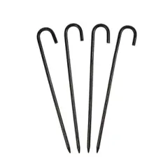Set of 4 Multi Purpose Anchoring Pins - ACHLA Designs: Powder-Coated Steel, Secure Tents, Decorations