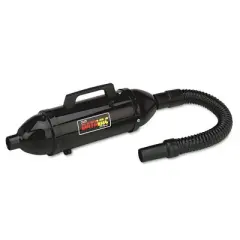 DataVac Handheld Steel Vacuum/Blower, 0.5 hp, Black
