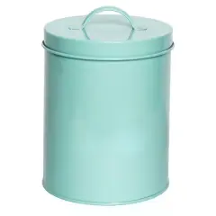 Park Life Designs 46 fl oz Jasper Treat Tin Dog Food Storage - Aqua Blue