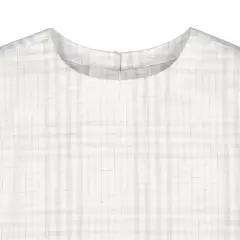 Hope & Henry Girls' Short Ruffle Sleeve Top, Infant